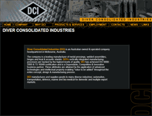 Tablet Screenshot of dci.com.au