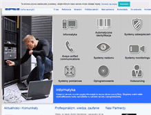 Tablet Screenshot of dci.pl